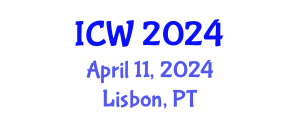 International Conference on Wastewater (ICW) April 11, 2024 - Lisbon, Portugal