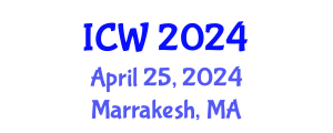 International Conference on Wastewater (ICW) April 25, 2024 - Marrakesh, Morocco