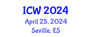 International Conference on Wastewater (ICW) April 25, 2024 - Seville, Spain