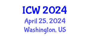International Conference on Wastewater (ICW) April 25, 2024 - Washington, United States
