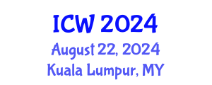 International Conference on Wastewater (ICW) August 22, 2024 - Kuala Lumpur, Malaysia