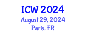 International Conference on Wastewater (ICW) August 29, 2024 - Paris, France
