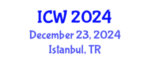 International Conference on Wastewater (ICW) December 23, 2024 - Istanbul, Turkey