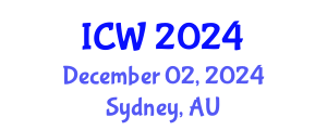International Conference on Wastewater (ICW) December 02, 2024 - Sydney, Australia