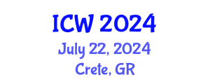 International Conference on Wastewater (ICW) July 22, 2024 - Crete, Greece