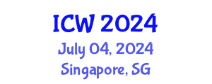 International Conference on Wastewater (ICW) July 04, 2024 - Singapore, Singapore