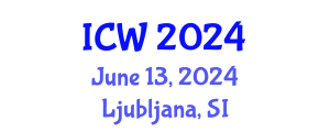 International Conference on Wastewater (ICW) June 13, 2024 - Ljubljana, Slovenia