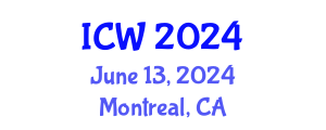 International Conference on Wastewater (ICW) June 13, 2024 - Montreal, Canada