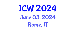 International Conference on Wastewater (ICW) June 03, 2024 - Rome, Italy