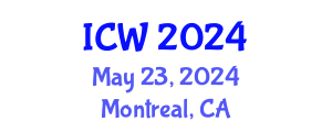 International Conference on Wastewater (ICW) May 23, 2024 - Montreal, Canada