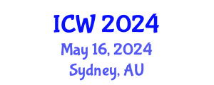 International Conference on Wastewater (ICW) May 16, 2024 - Sydney, Australia