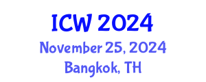 International Conference on Wastewater (ICW) November 25, 2024 - Bangkok, Thailand