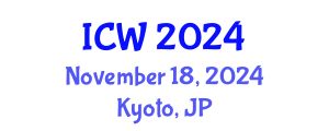 International Conference on Wastewater (ICW) November 18, 2024 - Kyoto, Japan