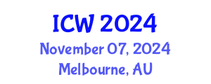 International Conference on Wastewater (ICW) November 07, 2024 - Melbourne, Australia