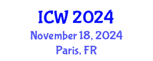 International Conference on Wastewater (ICW) November 18, 2024 - Paris, France