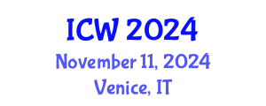 International Conference on Wastewater (ICW) November 11, 2024 - Venice, Italy