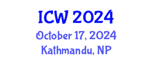 International Conference on Wastewater (ICW) October 17, 2024 - Kathmandu, Nepal