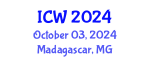 International Conference on Wastewater (ICW) October 03, 2024 - Madagascar, Madagascar