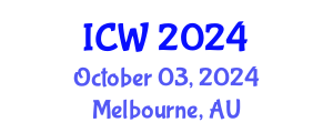International Conference on Wastewater (ICW) October 03, 2024 - Melbourne, Australia