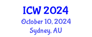 International Conference on Wastewater (ICW) October 10, 2024 - Sydney, Australia