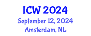 International Conference on Wastewater (ICW) September 12, 2024 - Amsterdam, Netherlands
