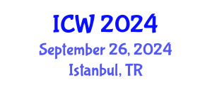 International Conference on Wastewater (ICW) September 26, 2024 - Istanbul, Turkey