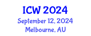 International Conference on Wastewater (ICW) September 12, 2024 - Melbourne, Australia