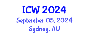 International Conference on Wastewater (ICW) September 05, 2024 - Sydney, Australia