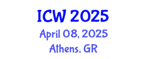 International Conference on Wastewater (ICW) April 08, 2025 - Athens, Greece