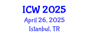 International Conference on Wastewater (ICW) April 26, 2025 - Istanbul, Turkey