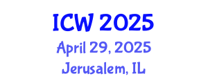 International Conference on Wastewater (ICW) April 29, 2025 - Jerusalem, Israel