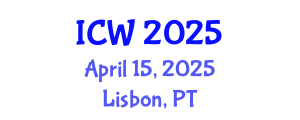 International Conference on Wastewater (ICW) April 15, 2025 - Lisbon, Portugal