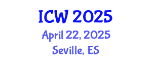 International Conference on Wastewater (ICW) April 22, 2025 - Seville, Spain