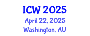 International Conference on Wastewater (ICW) April 22, 2025 - Washington, Australia