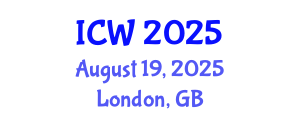 International Conference on Wastewater (ICW) August 19, 2025 - London, United Kingdom
