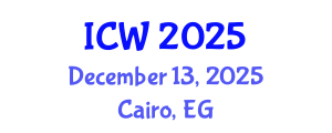 International Conference on Wastewater (ICW) December 13, 2025 - Cairo, Egypt