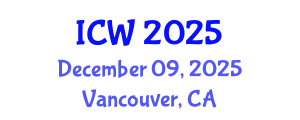 International Conference on Wastewater (ICW) December 09, 2025 - Vancouver, Canada