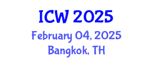 International Conference on Wastewater (ICW) February 04, 2025 - Bangkok, Thailand