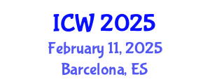 International Conference on Wastewater (ICW) February 11, 2025 - Barcelona, Spain