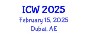 International Conference on Wastewater (ICW) February 15, 2025 - Dubai, United Arab Emirates