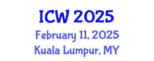 International Conference on Wastewater (ICW) February 11, 2025 - Kuala Lumpur, Malaysia