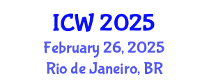 International Conference on Wastewater (ICW) February 26, 2025 - Rio de Janeiro, Brazil