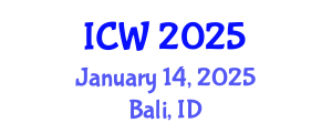 International Conference on Wastewater (ICW) January 14, 2025 - Bali, Indonesia
