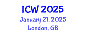International Conference on Wastewater (ICW) January 21, 2025 - London, United Kingdom