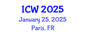 International Conference on Wastewater (ICW) January 25, 2025 - Paris, France