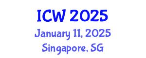 International Conference on Wastewater (ICW) January 11, 2025 - Singapore, Singapore