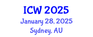 International Conference on Wastewater (ICW) January 28, 2025 - Sydney, Australia