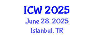 International Conference on Wastewater (ICW) June 28, 2025 - Istanbul, Turkey