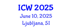 International Conference on Wastewater (ICW) June 10, 2025 - Ljubljana, Slovenia