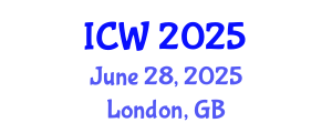 International Conference on Wastewater (ICW) June 28, 2025 - London, United Kingdom